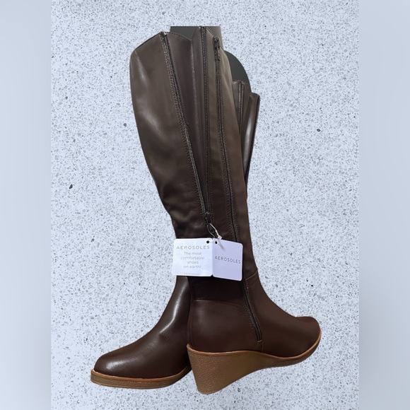 New Aerosoles Binocular womens Knee High Boot sz 8.5 Extended Calf to Wide - Picture 15 of 16